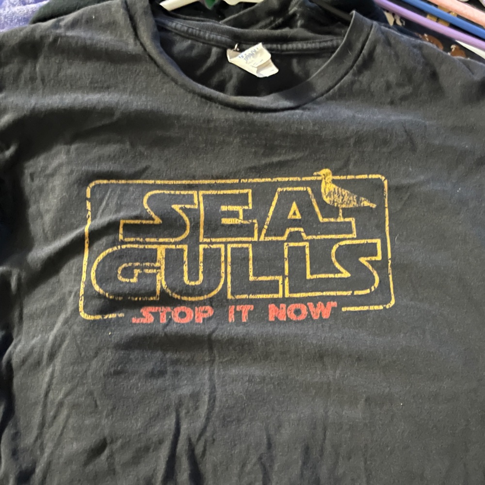 Star Wars Seagulls Design Graphic Tee